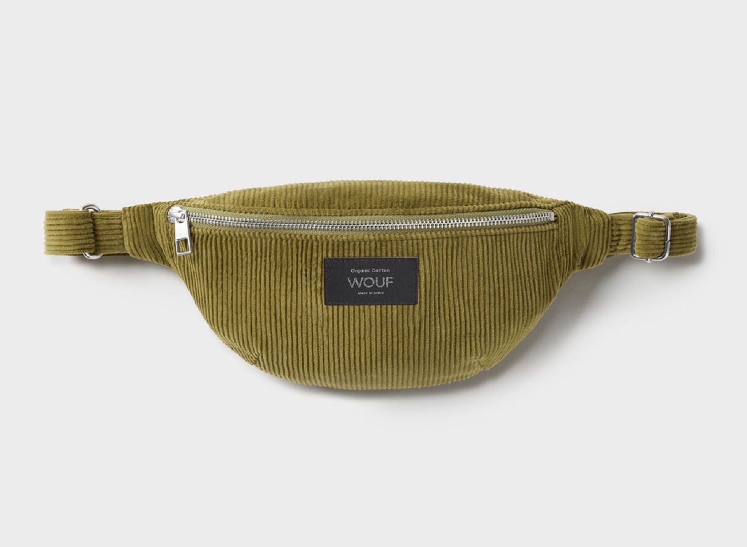 Wouf Corduroy Collection Waist Bag Olive