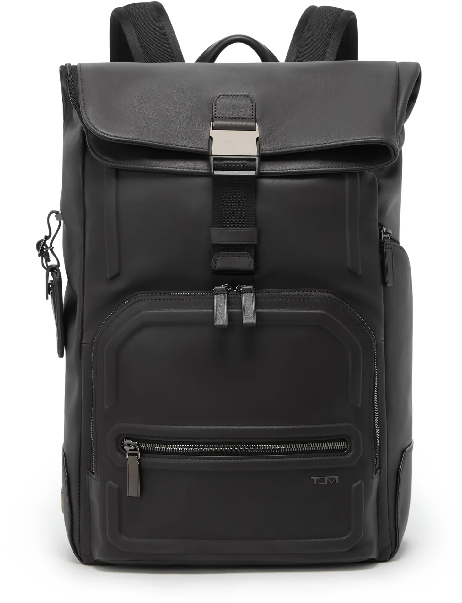 Tumi Harrison Osborn Rolltop Rucksack aus Leder Tumi Harrison Osborn Rolltop Rucksack aus Leder