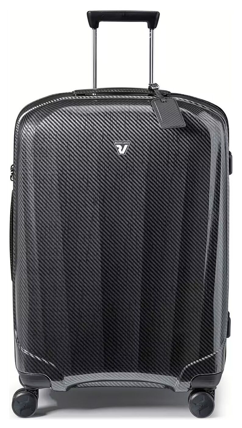 Roncato WE ARE GLAM DLX Grosser Spinner 78cm erweiterbar Black/Graphite