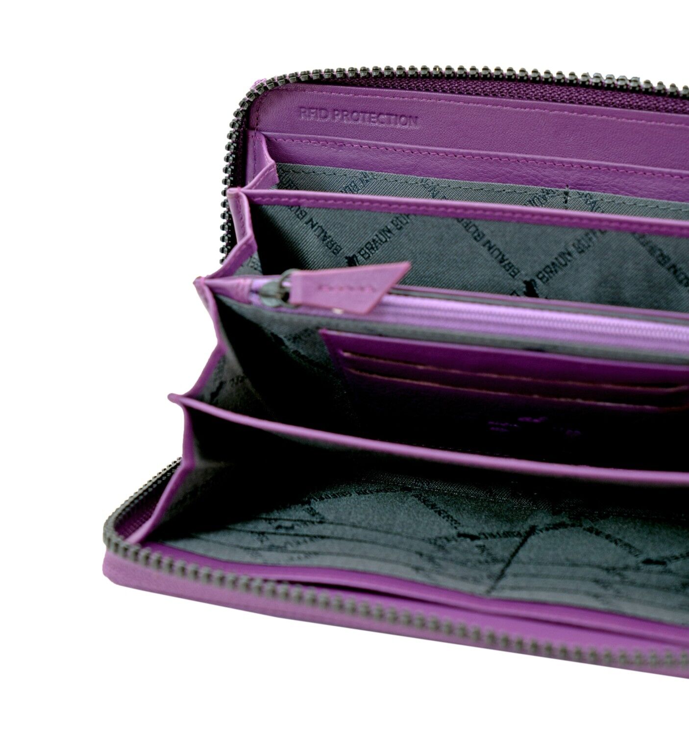Braun Büffel Capri RFID RV-Geldbörse L 18CS viola