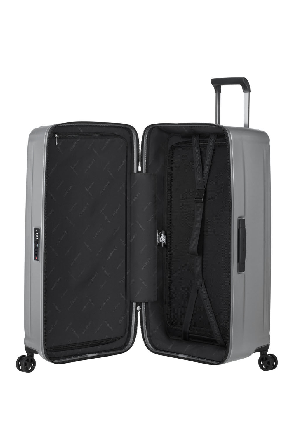 Samsonite Nuon Trunk 80cm Matt Silver Samsonite Nuon Trunk 80cm Matt Silver