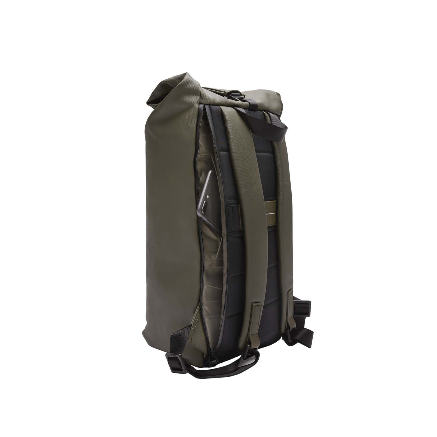 Horizn Studios SoFo Rolltop Backpack erweiterbar Dark Olive Horizn Studios SoFo Rolltop Backpack erweiterbar Dark Olive