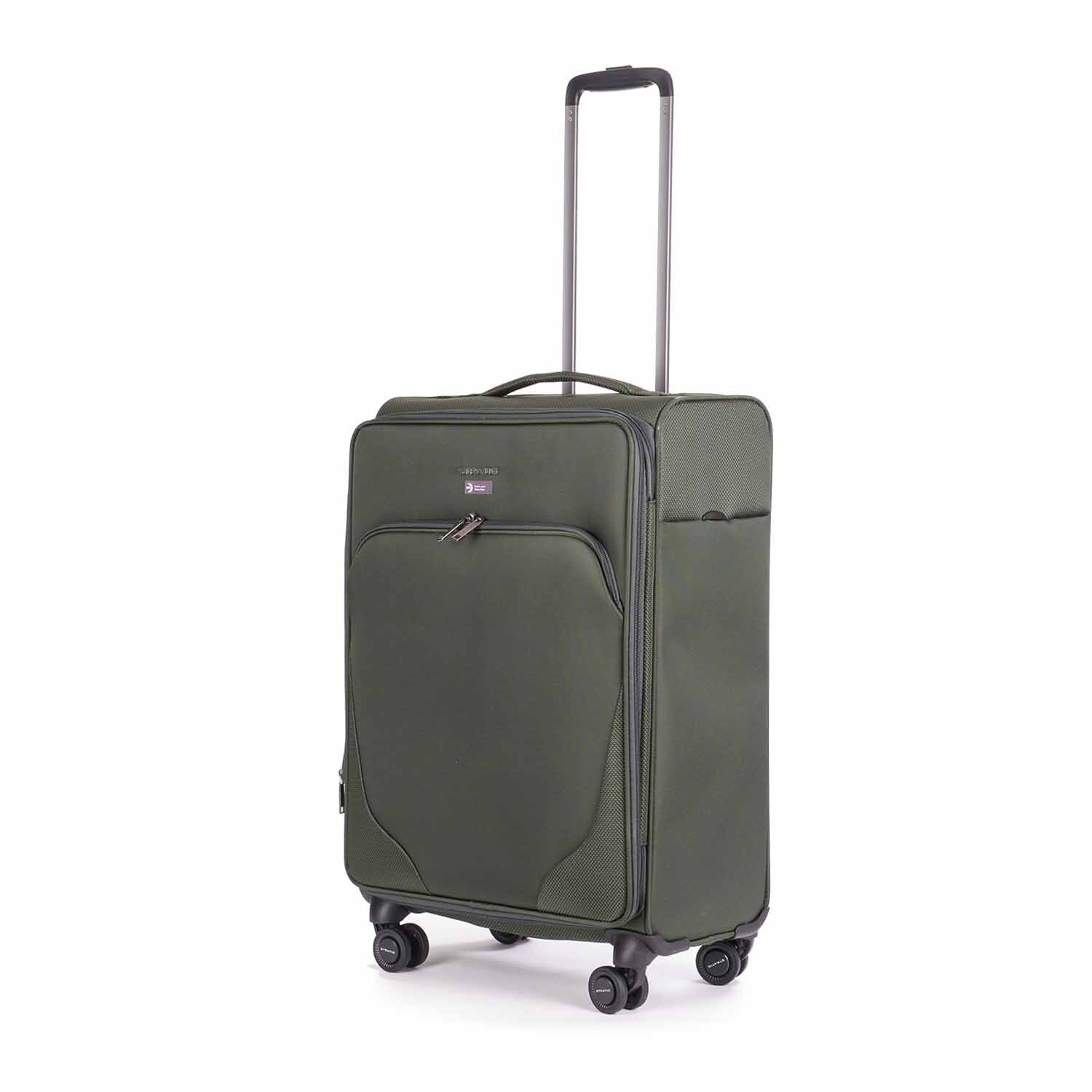 Stratic MIX Koffer M 4-Rollen, erweiterbar dark green