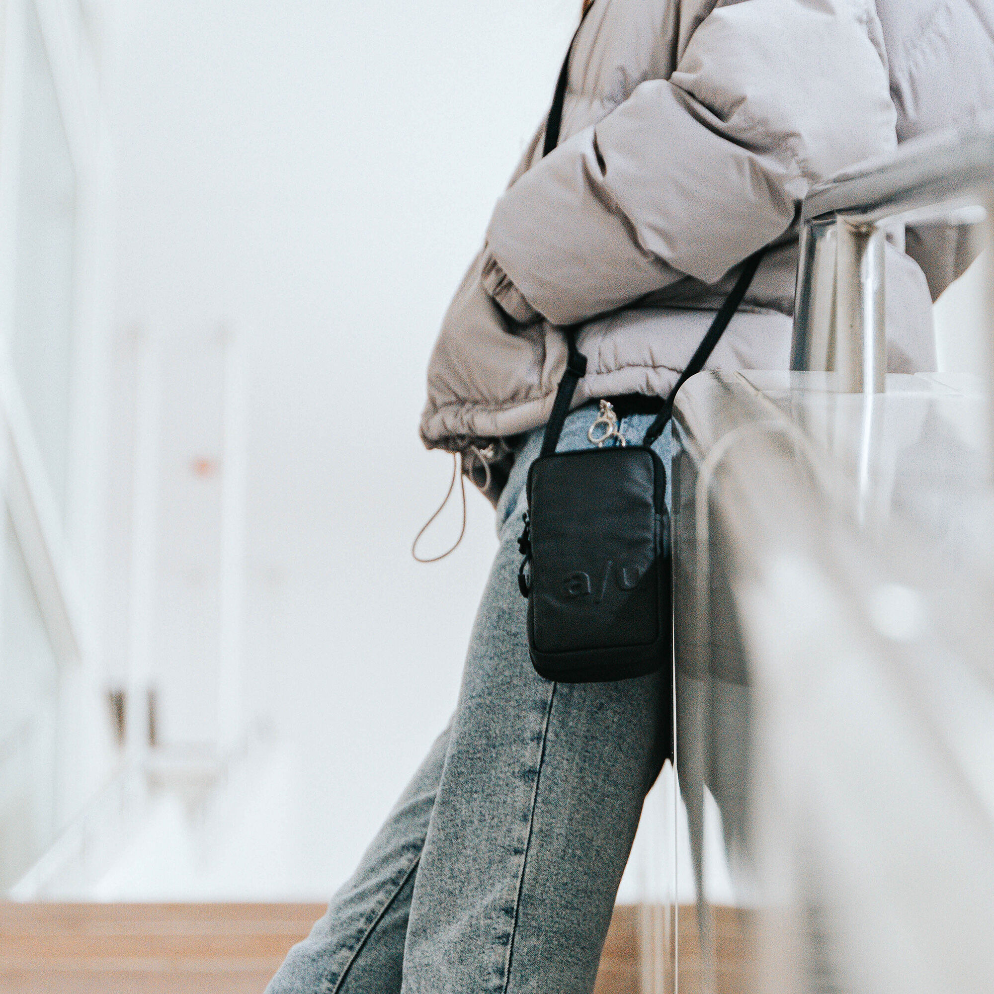 aunts & uncles Japan Nishi Uji Phonebag anthracite black aunts & uncles Japan Nishi Uji Phonebag anthracite black