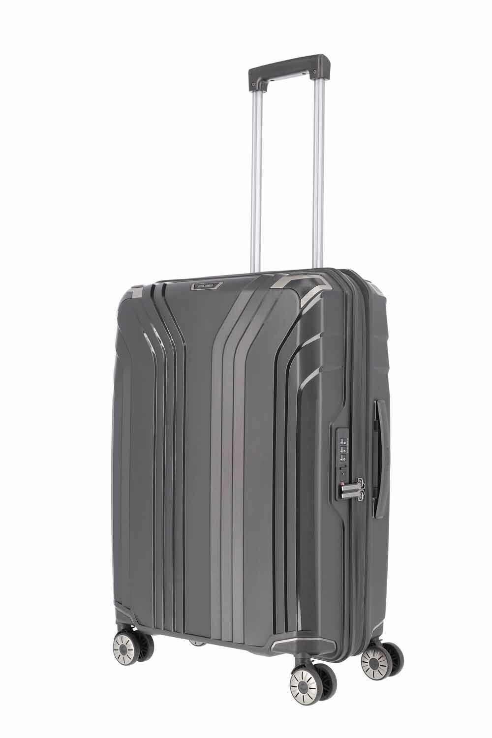 Travelite Elvaa Trolley M, 4-Rollen erweitebar Schwarz Travelite Elvaa Trolley M, 4-Rollen erweitebar Schwarz
