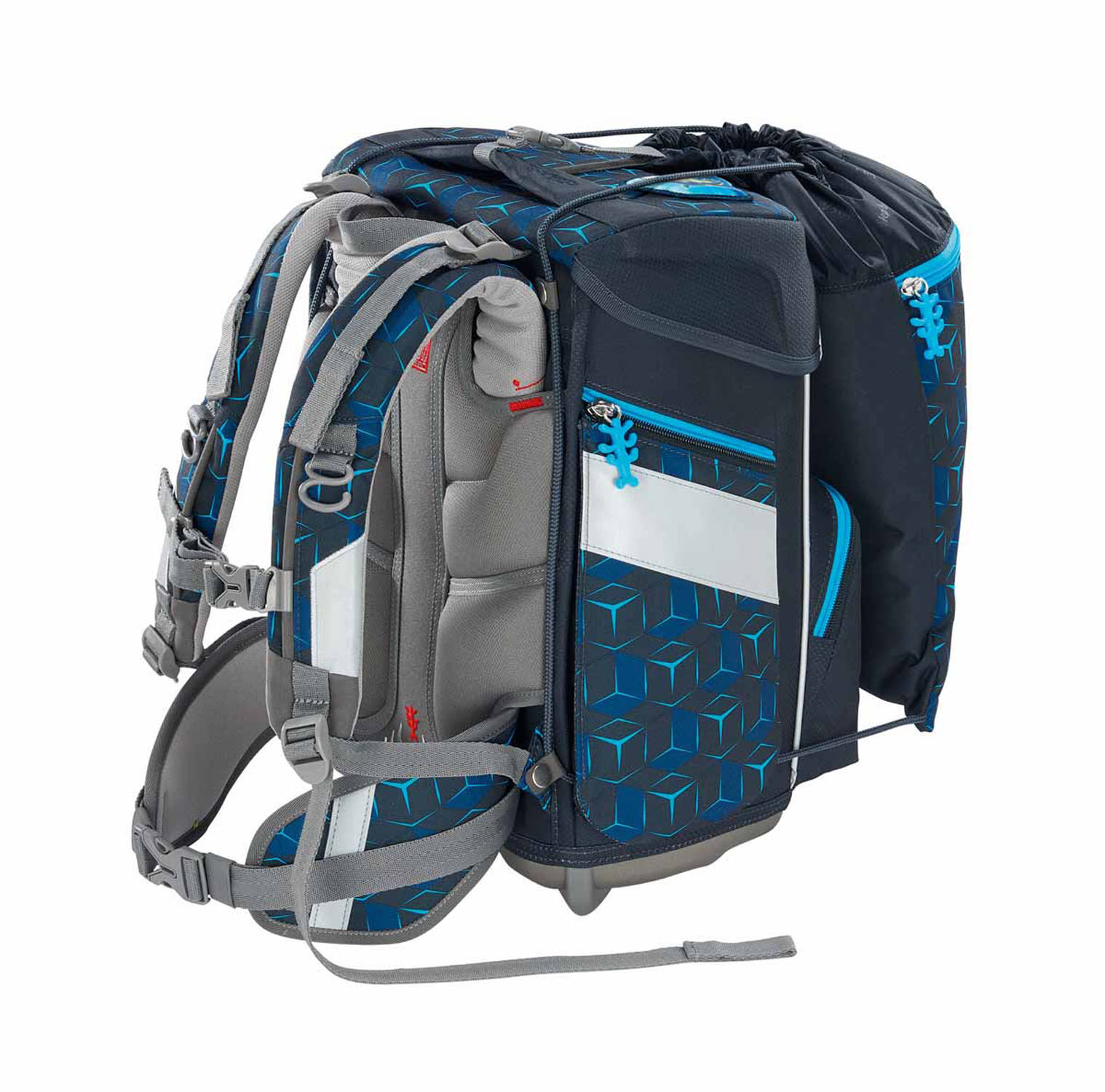 Step by Step SPACE SHINE Schulranzen-Set, 5-teilig Shark Dexter Step by Step SPACE SHINE Schulranzen-Set, 5-teilig Shark Dexter