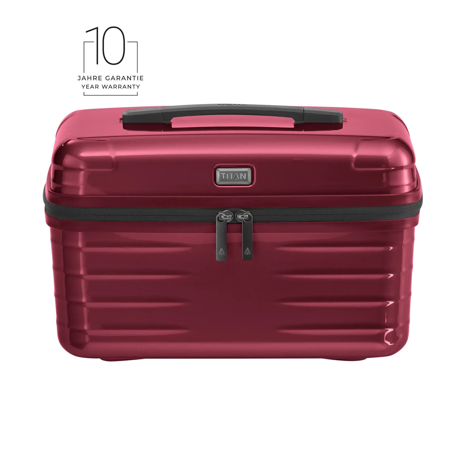 TITAN Litron Beautycase + Gratis Hotelgutschein Kirschrot