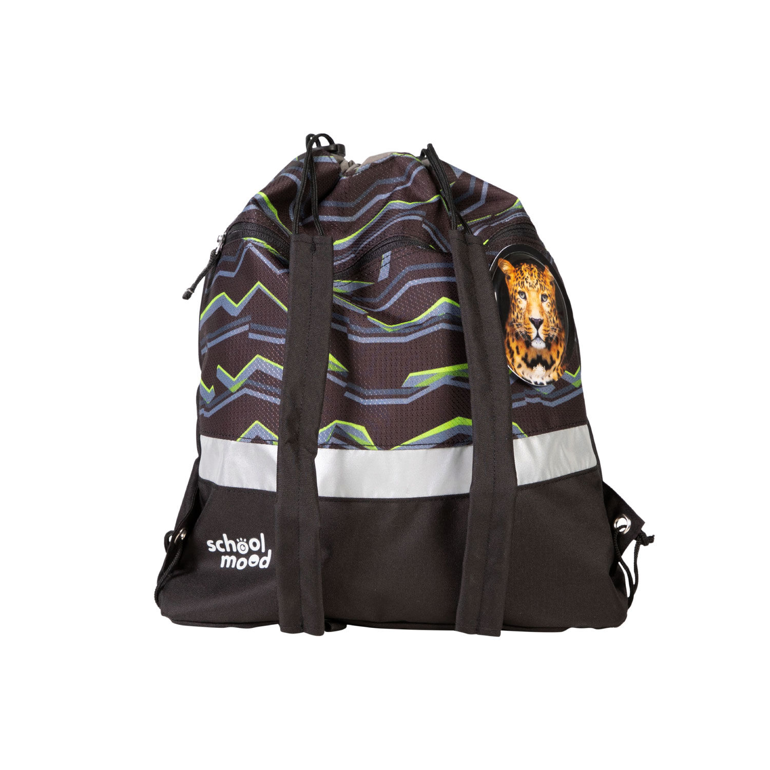 School-Mood Timeless Pro 7-tlg. Schulranzenset Finn (Raubkatze)