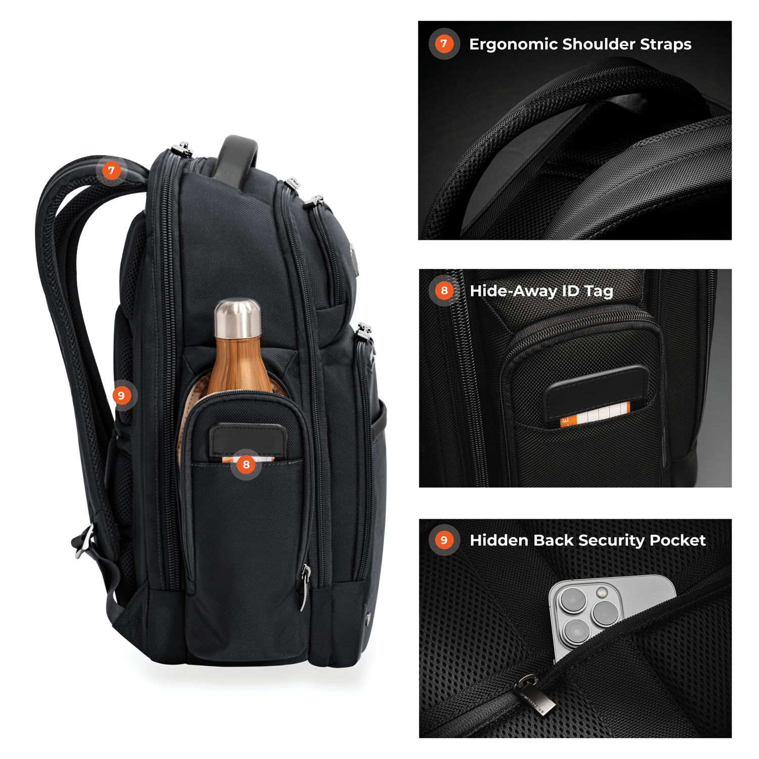 Briggs & Riley Business 2.0 Large Cargo Backpack Black