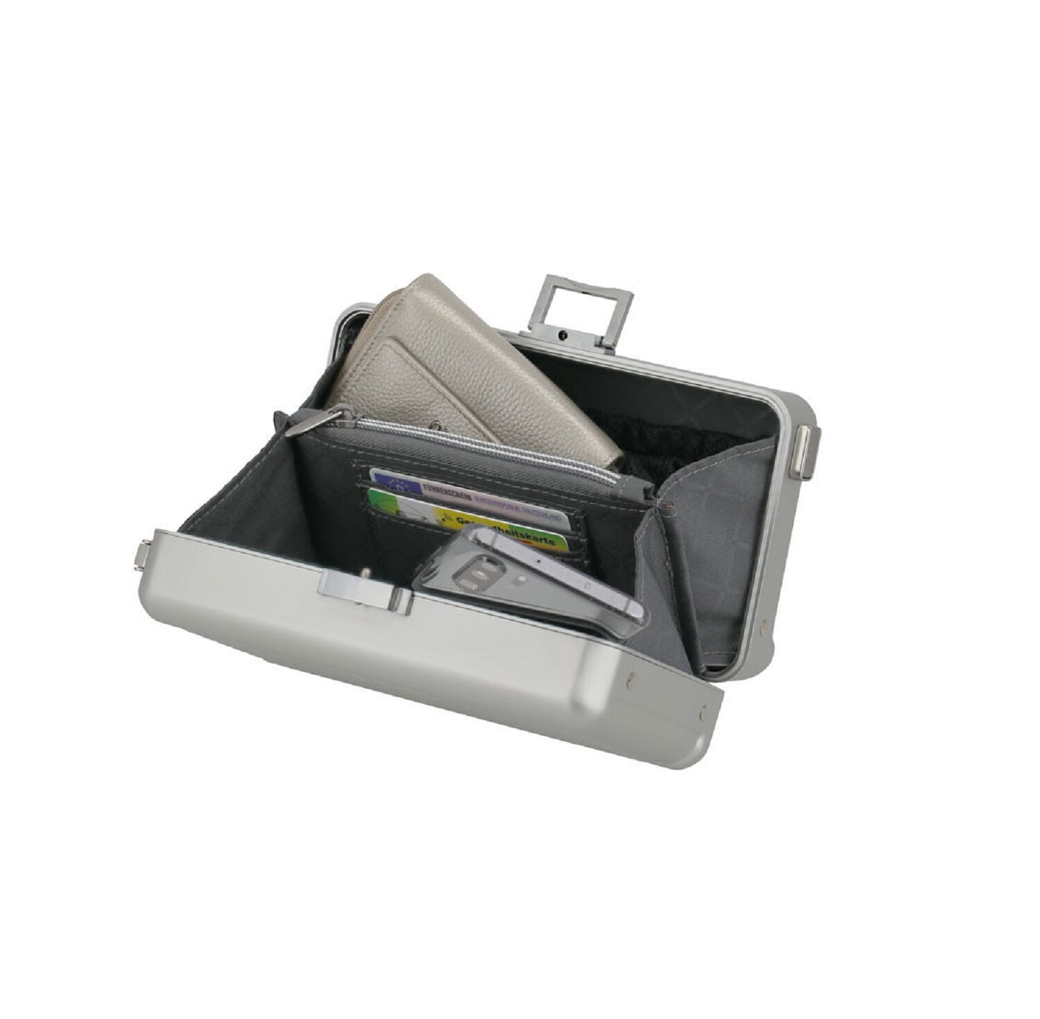 Travelite Next Minicase Silber Travelite Next Minicase Silber