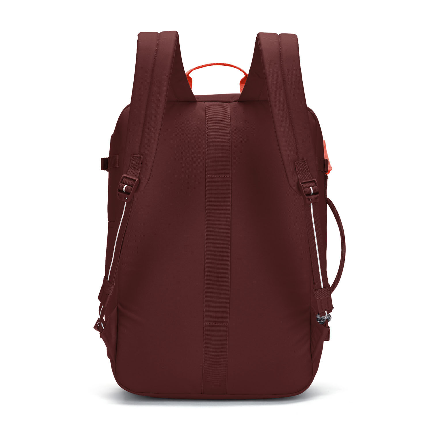 pacsafe GO Anti-Theft 34L Carry-on Backpack Garnet Red
