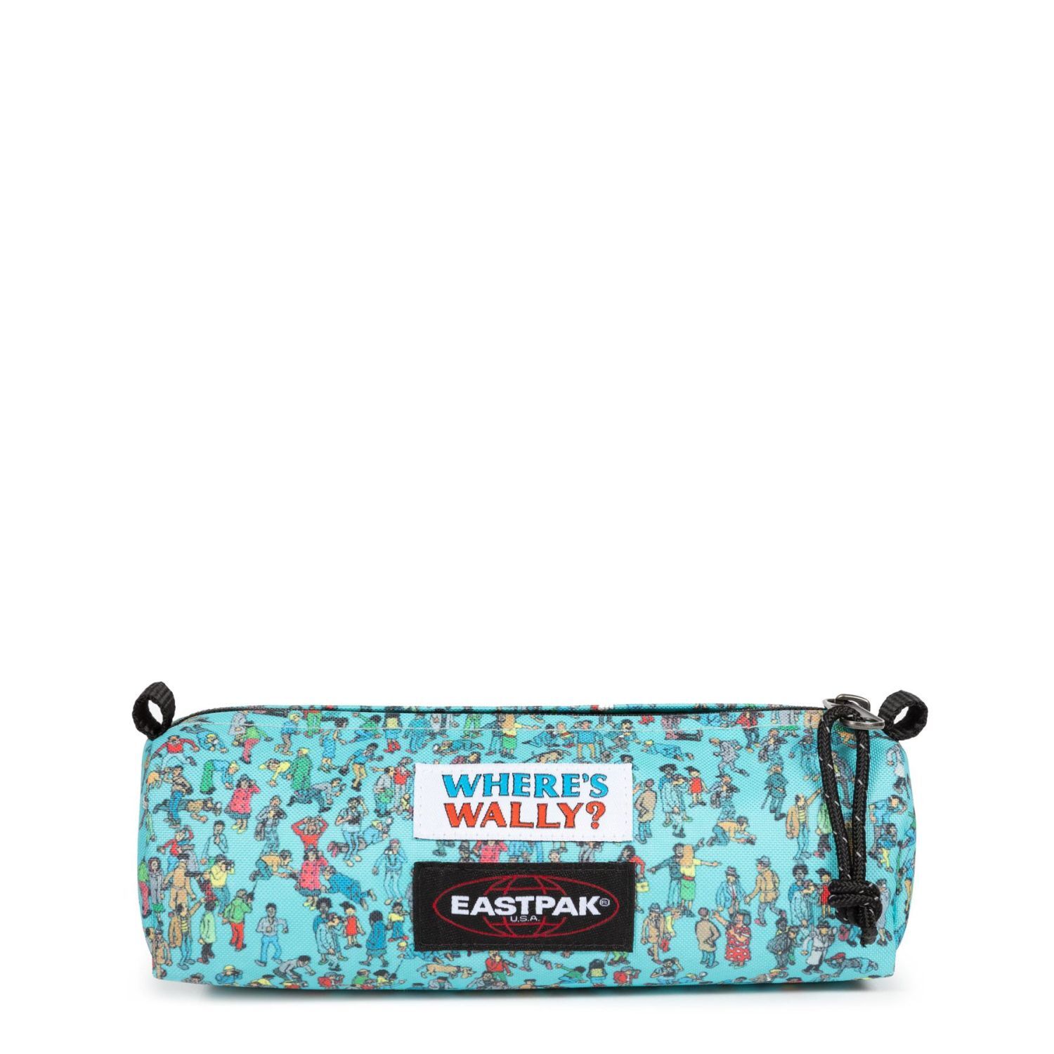 Eastpak Benchmark Single Federmäppchen Where's Wally Pattern Blue