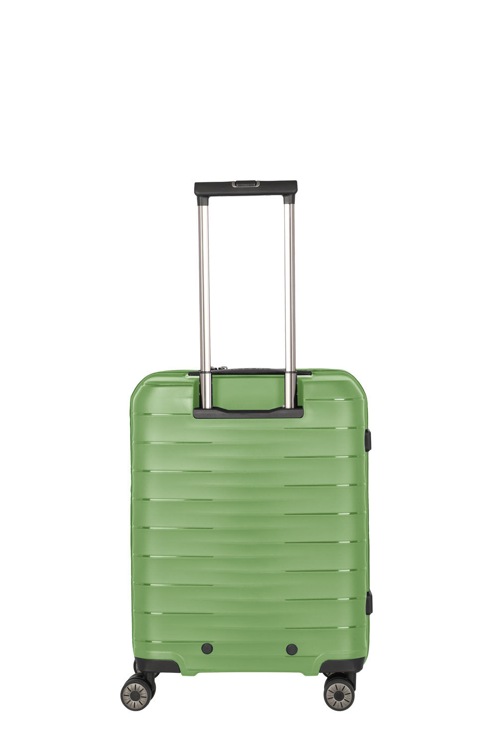 Travelite Mooby Trolley S mit Vortasche, 4-Rollen Grün