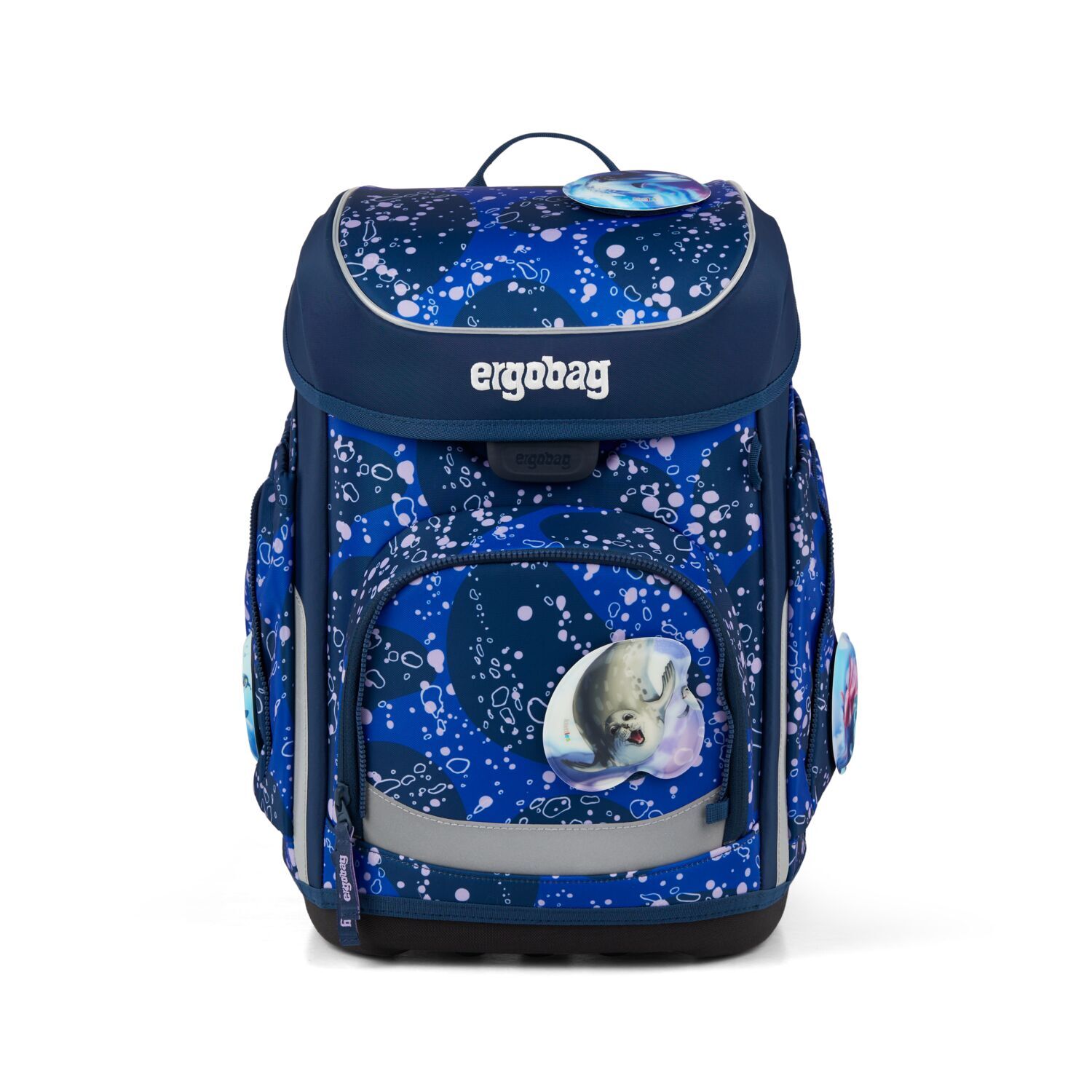 ergobag cubo Schulranzen, 5-teiliges Set, Kollektion 2026 OzeanBärwohner