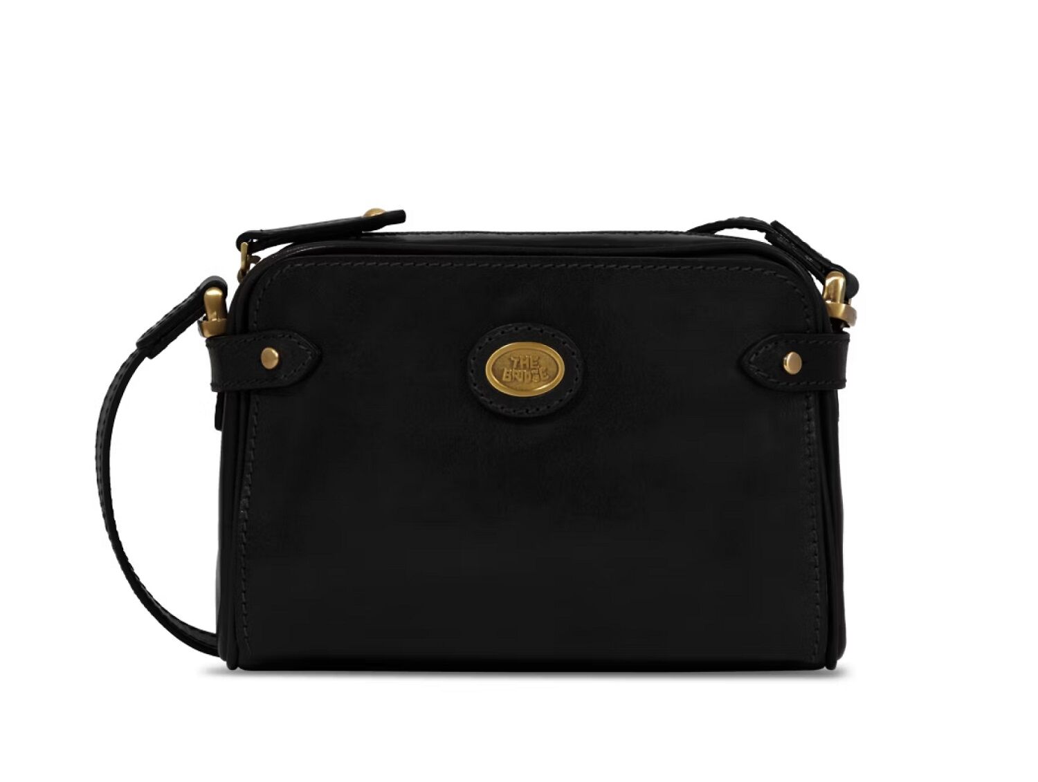 The Bridge Story Donna Mini-Bag Schultertasche 04005801 Schwarz/Gold