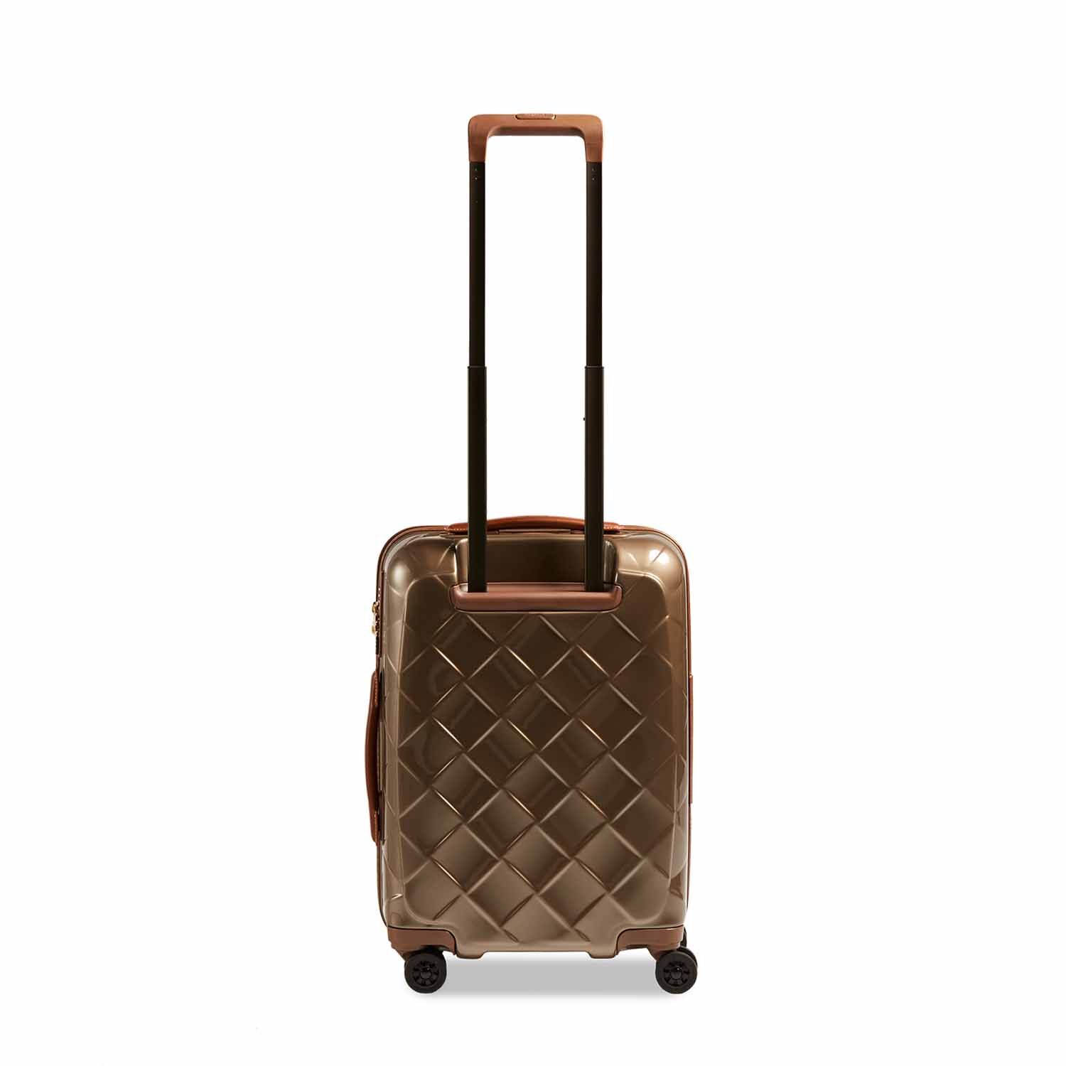 Stratic Leather & More Trolley S, 4-Rollen champagne