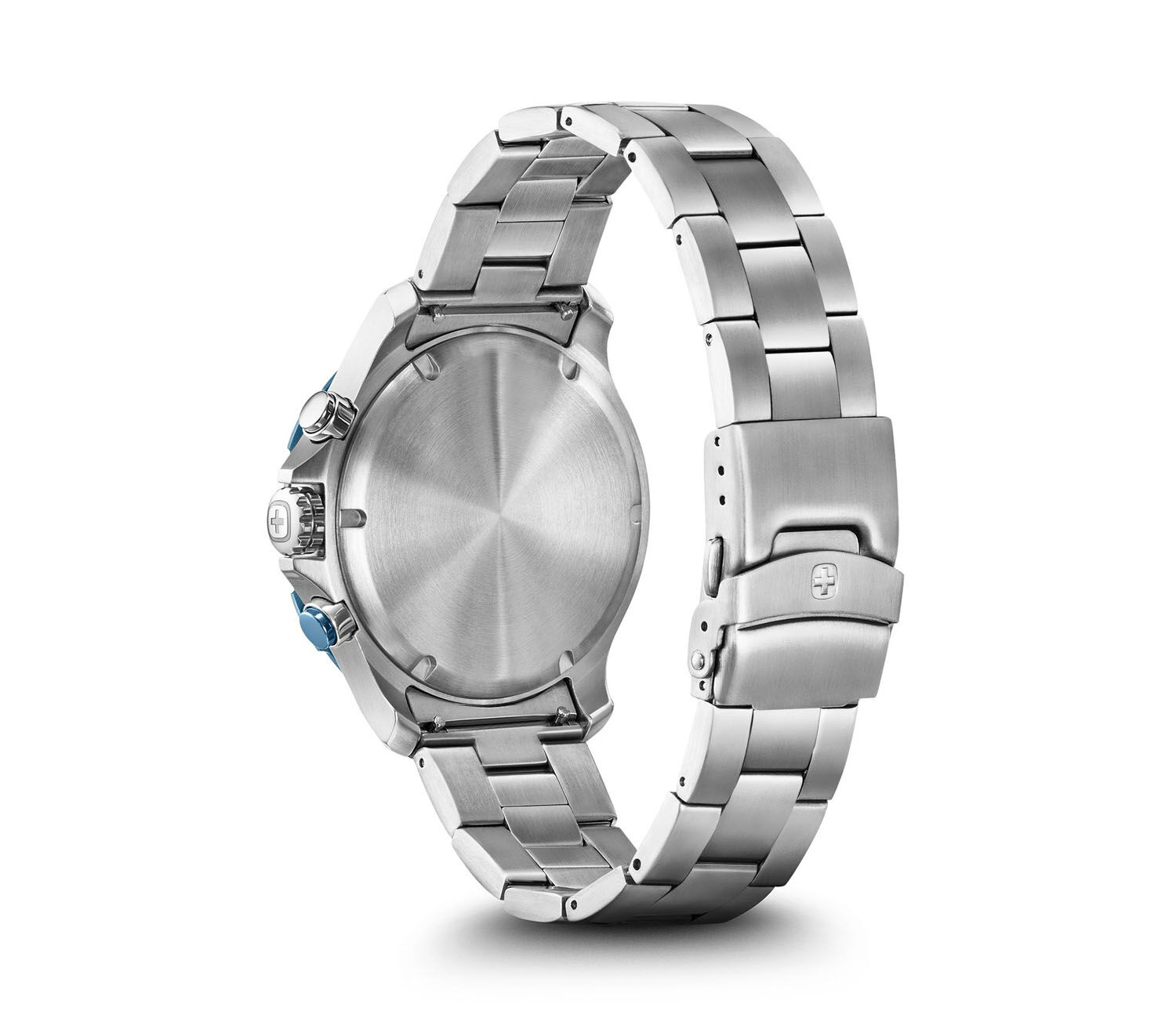 Wenger Seaforce Chrono 43mm Herrenuhr blau/silber