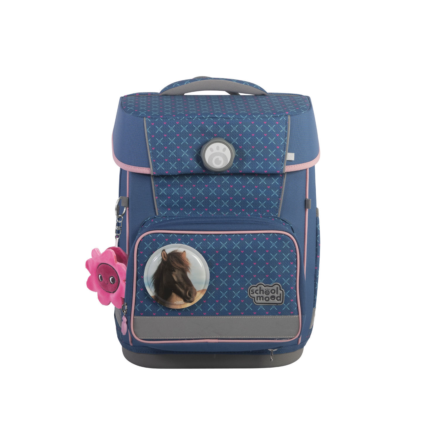 School-Mood Champion Pro 7-tlg. Schulranzenset Mila (Pferd)