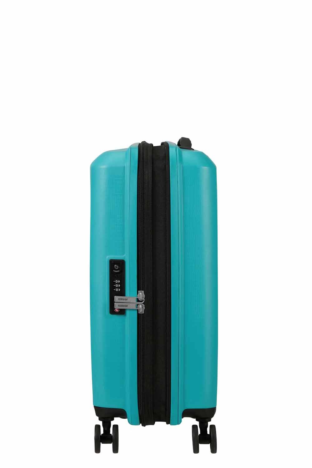 American Tourister AeroStep Handgepäck 55cm erweiterbar Turquoise Tonic