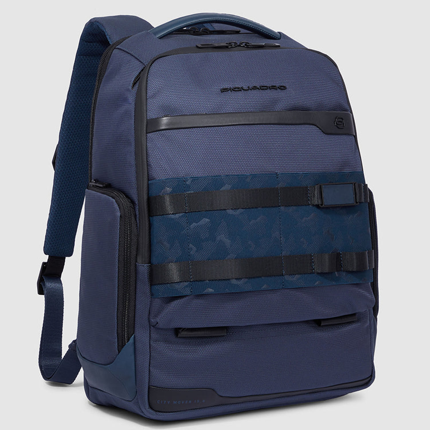 Piquadro FX Modulare Laptop-Rucksack 15,6" Blau