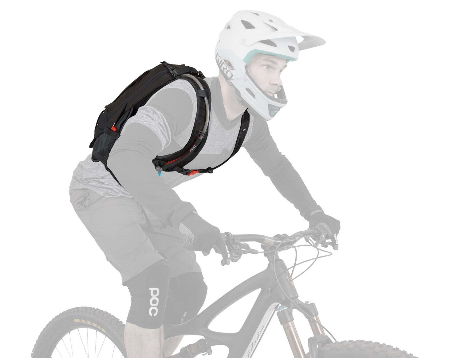 THULE Rail 8L Trinkblasenrucksack Obsidian