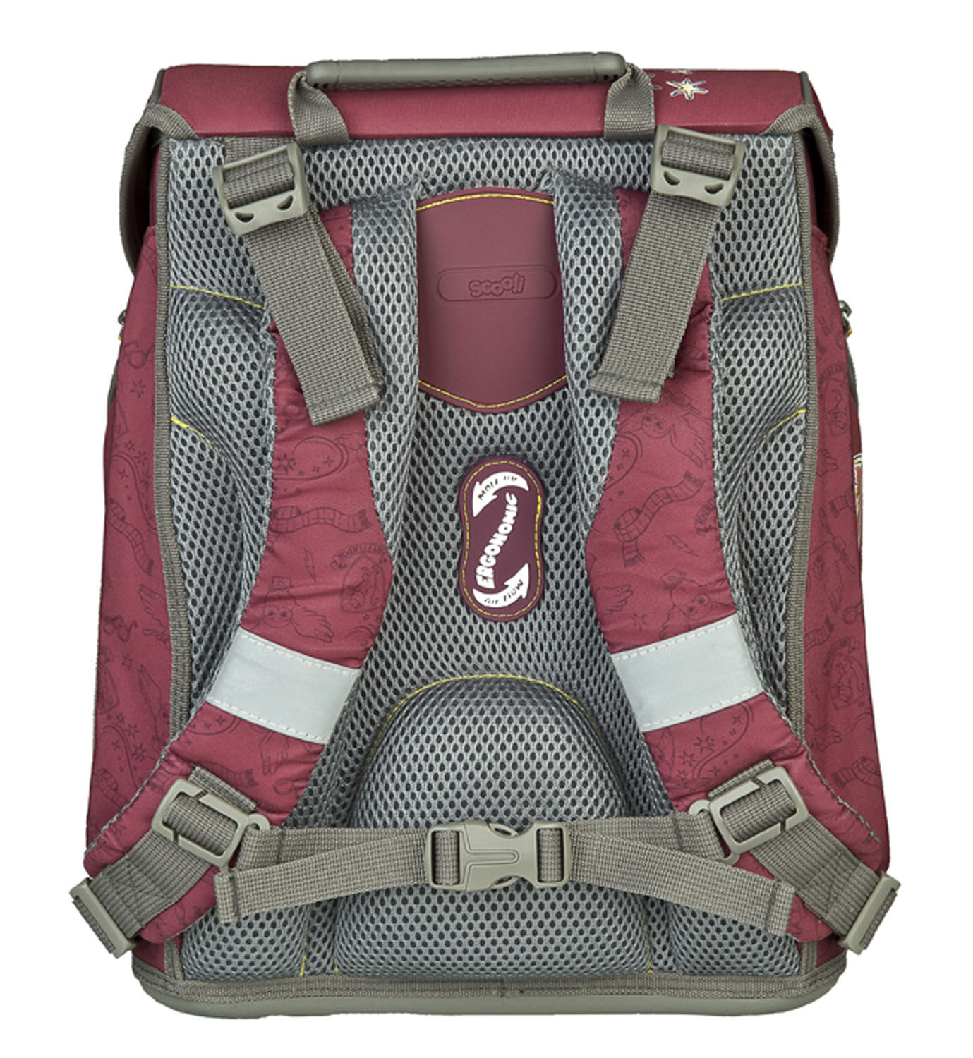 Scooli EasyFit Schulranzen, 5-teiliges Set Harry Potter