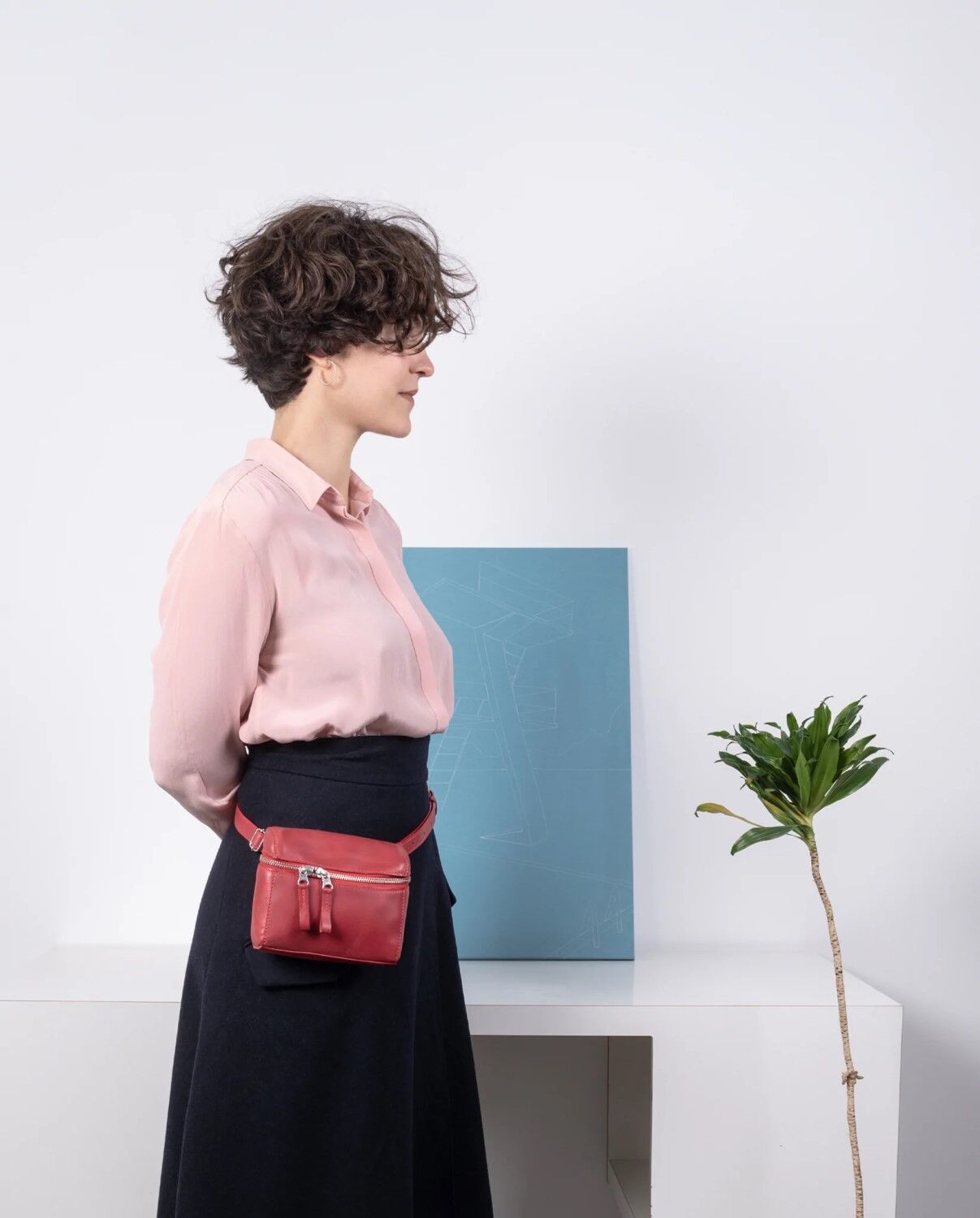 Harold's Box Gürteltasche/Schultertasche Omega rot