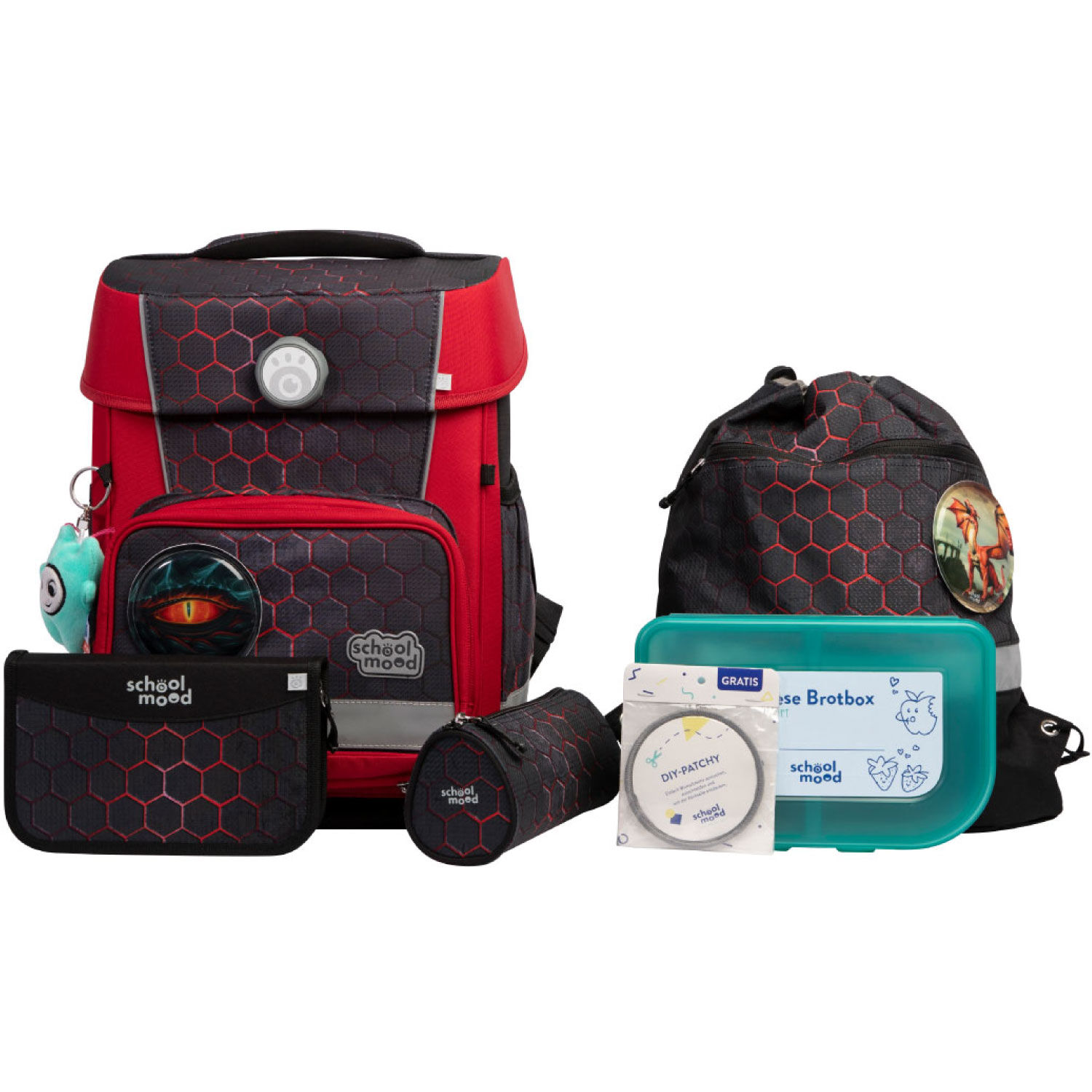 School-Mood Champion Pro 7-tlg. Schulranzenset