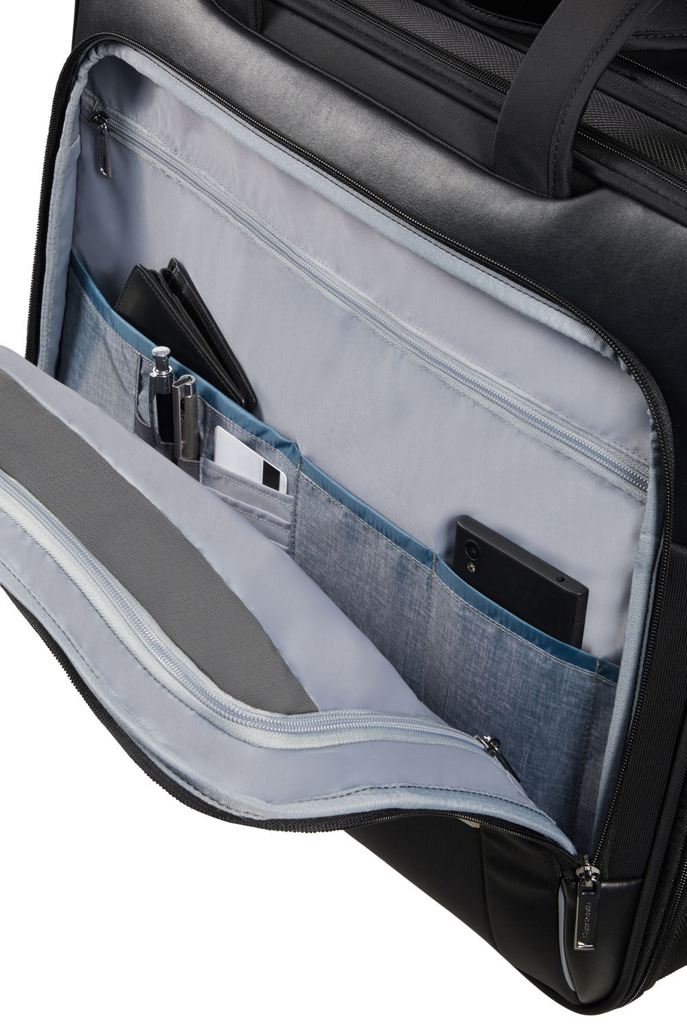 Samsonite Spectrolite 3.0 Laptoptasche mit Rollen 17.3", erweiterbar + GRATIS HOTELGUTSCHEIN Black