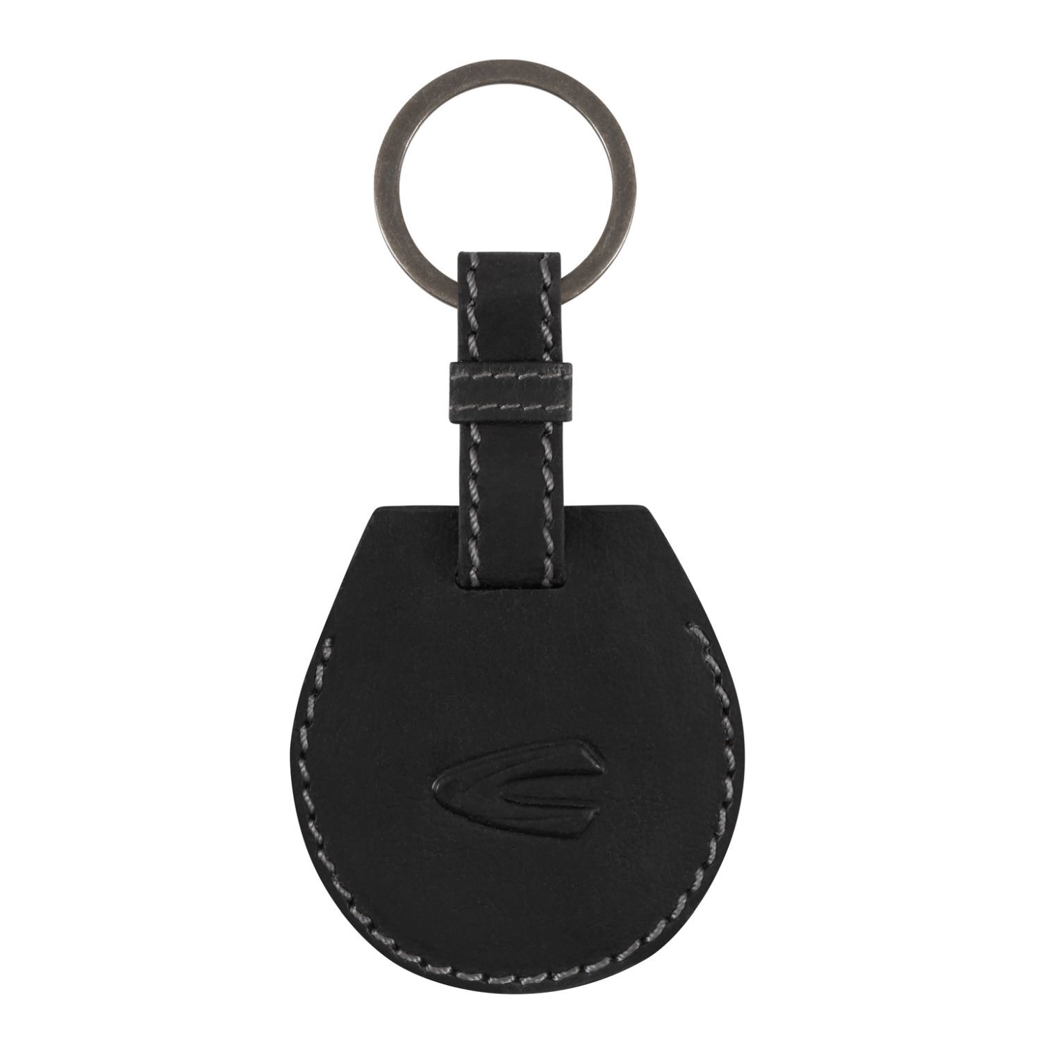 Camel Active FIELD Schlüsselring aus Leder Schwarz