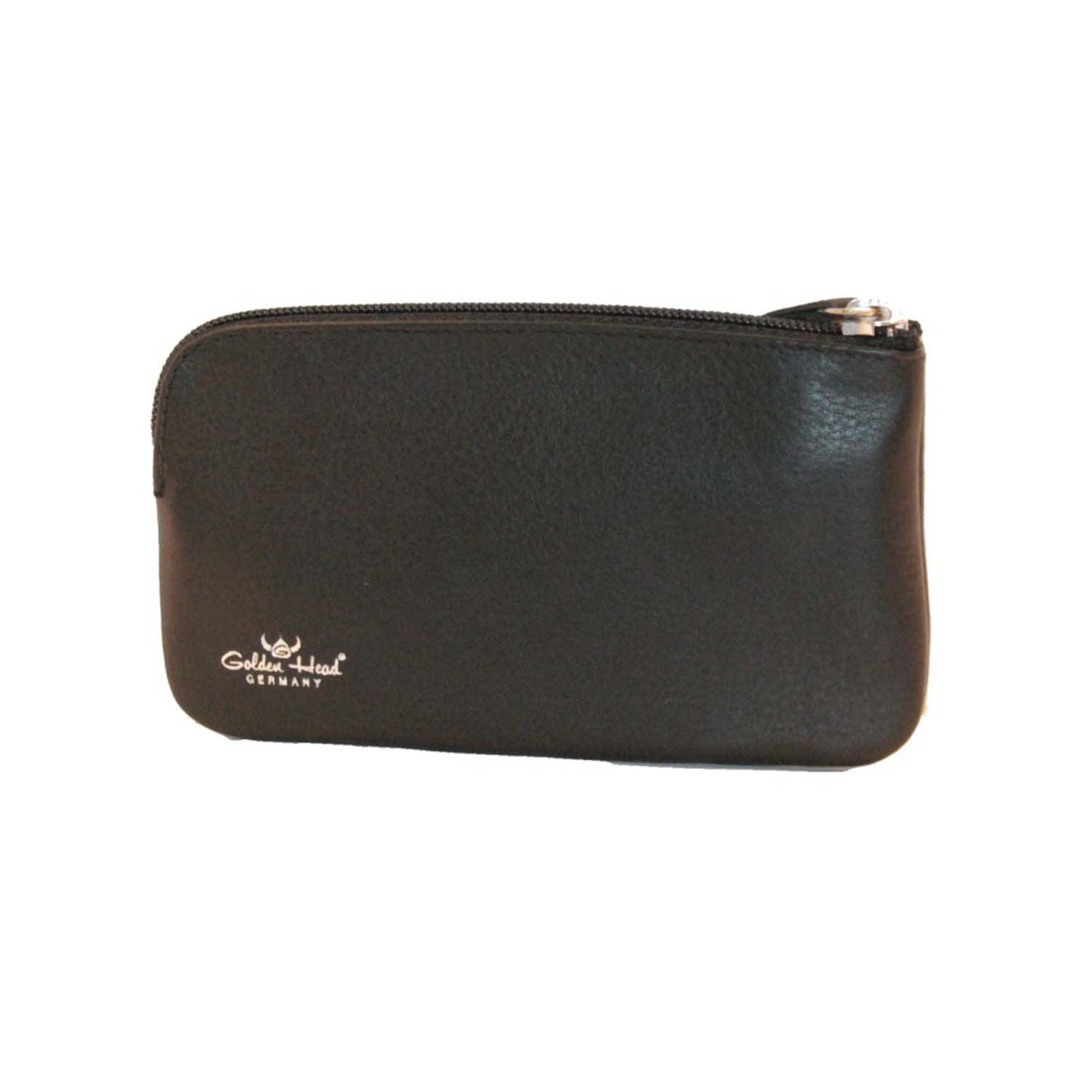 Golden Head Polo Schlüsseletui mit Reißverschluss 5008-50 schwarz Golden Head Polo Schlüsseletui mit Reißverschluss 5008-50 schwarz
