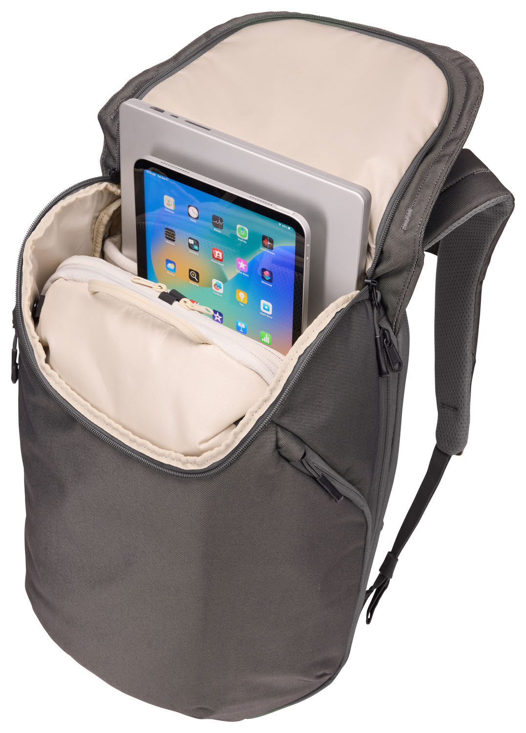 THULE Subterra 2 Erweiterbarer Reiserucksack 26 L Vetiver Gray THULE Subterra 2 Erweiterbarer Reiserucksack 26 L Vetiver Gray