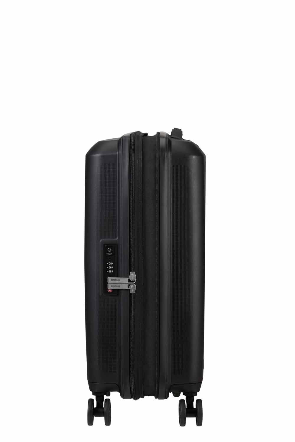 American Tourister AeroStep Handgepäck 55cm erweiterbar Schwarz