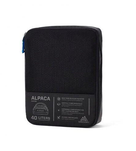 Gregory ALPACA 40 Liter Reisetasche Obsidian Black Gregory ALPACA 40 Liter Reisetasche Obsidian Black