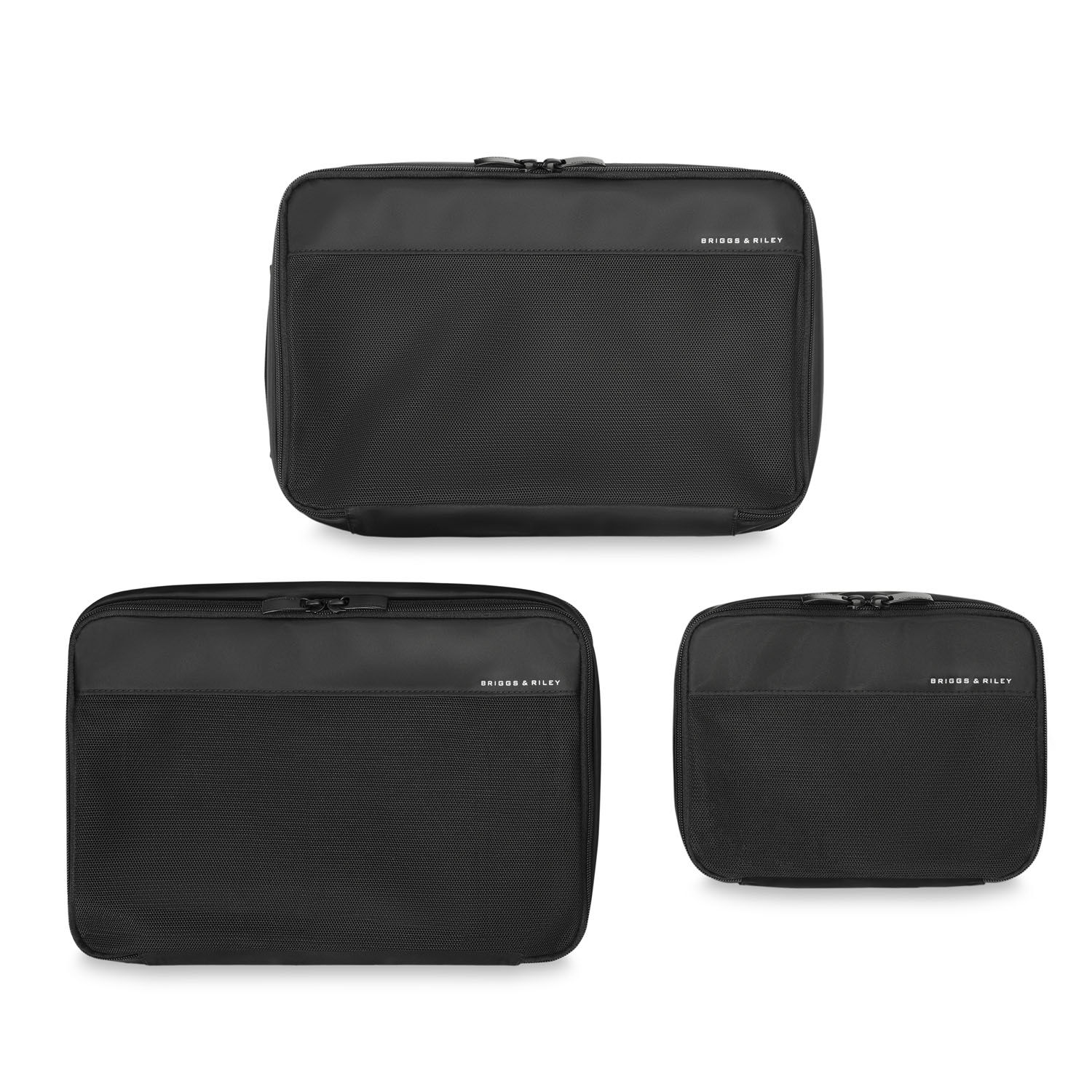Briggs & Riley Travel Essentials Carry On Packing Cube 3-teilige Set Black