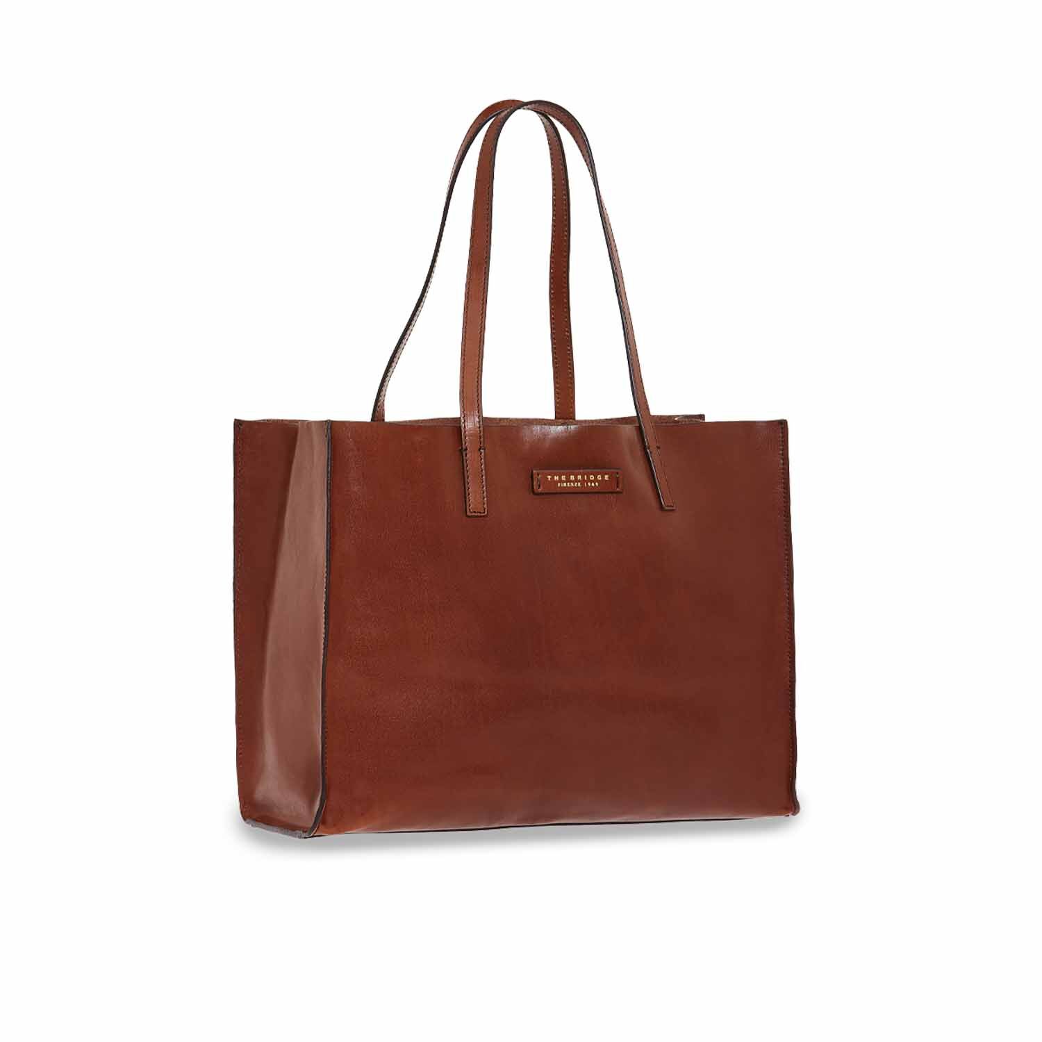 The Bridge Mirra Shopper 04470201 Braun/Gold