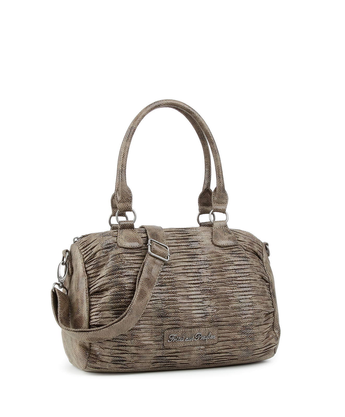 Fritzi aus Preußen Snake Damentasche Delia basalt