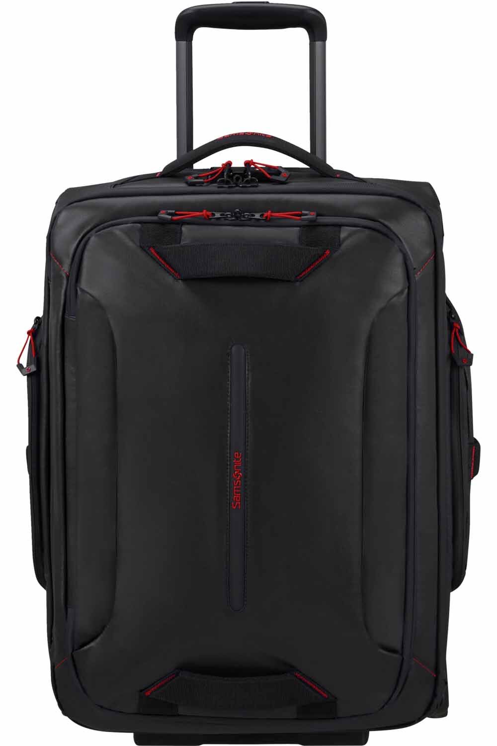 Samsonite Ecodiver Reisetasche mit Rollen 55cm + GRATIS HOTELGUTSCHEIN Schwarz