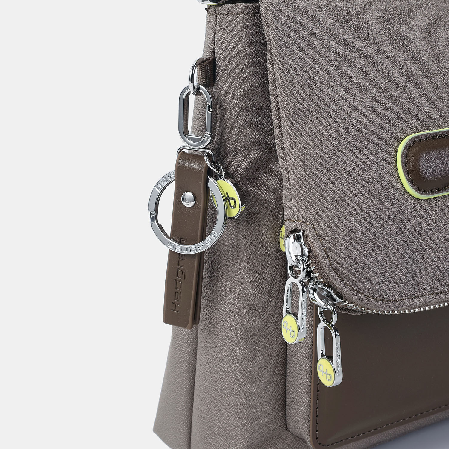Hedgren Fika FRAPPE Handbag Flap + RFID Vintage Taupe