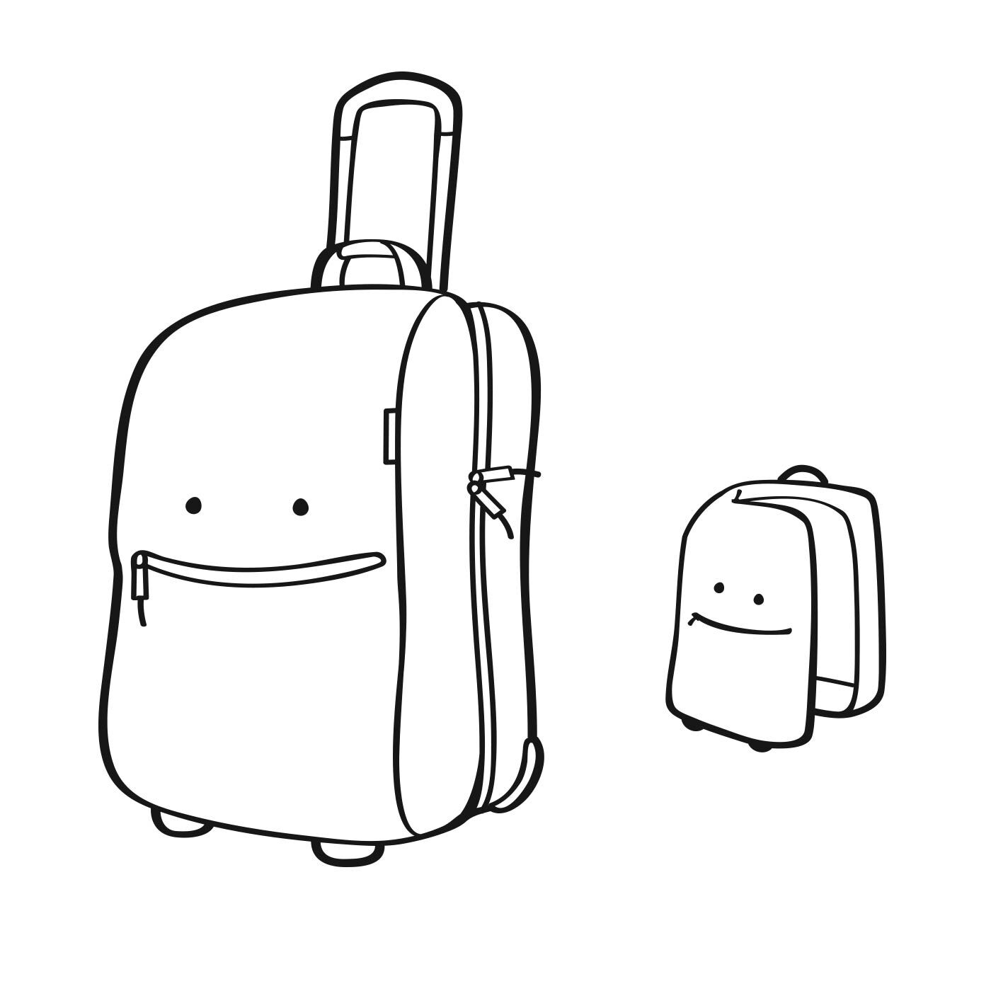 Reisenthel Kids trolley XS cats and dogs mint