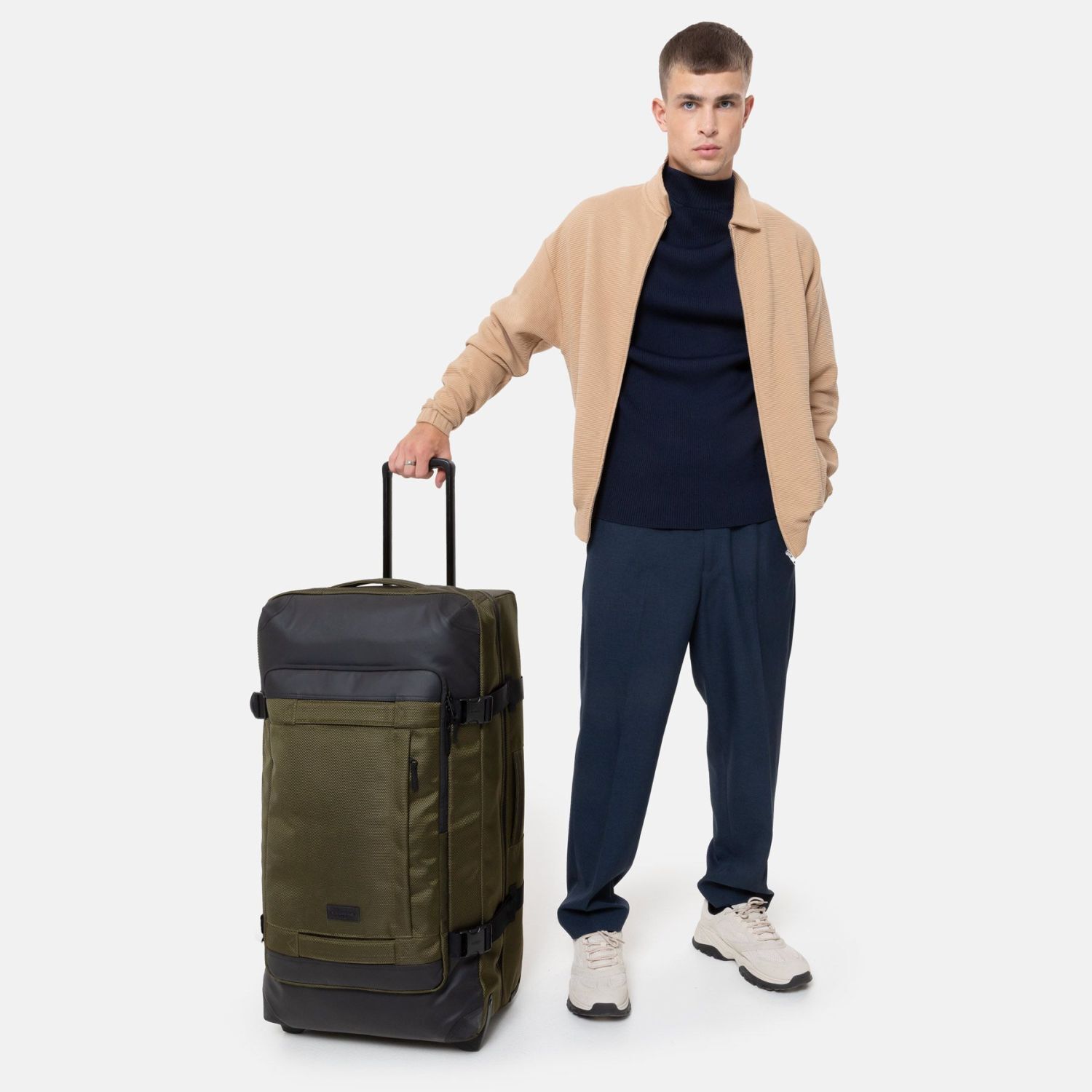 Eastpak Tranverz Reisetrolley L 2-Rollen CNNCT Army