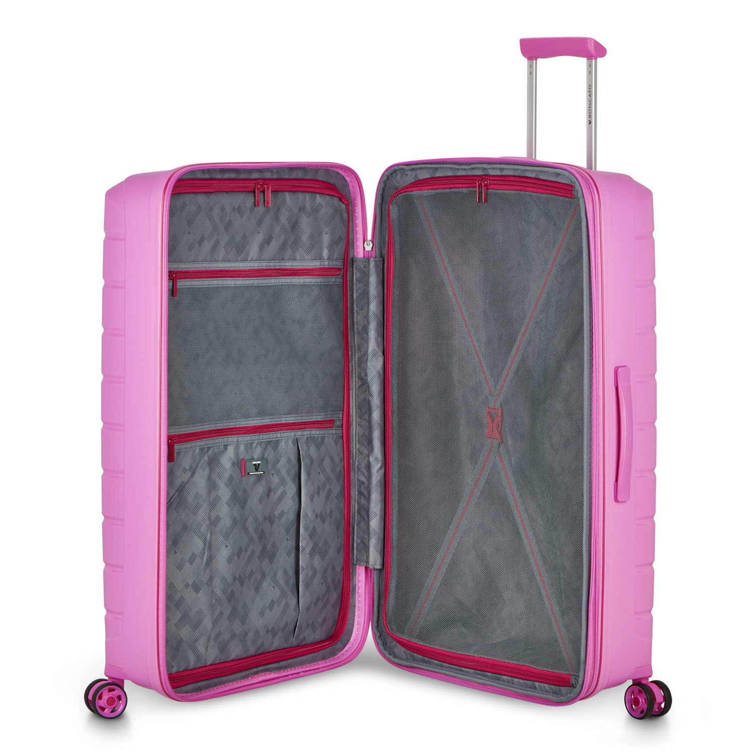 Roncato B-Flying SPOT Grosser Trolley erweiterbar 78cm pink
