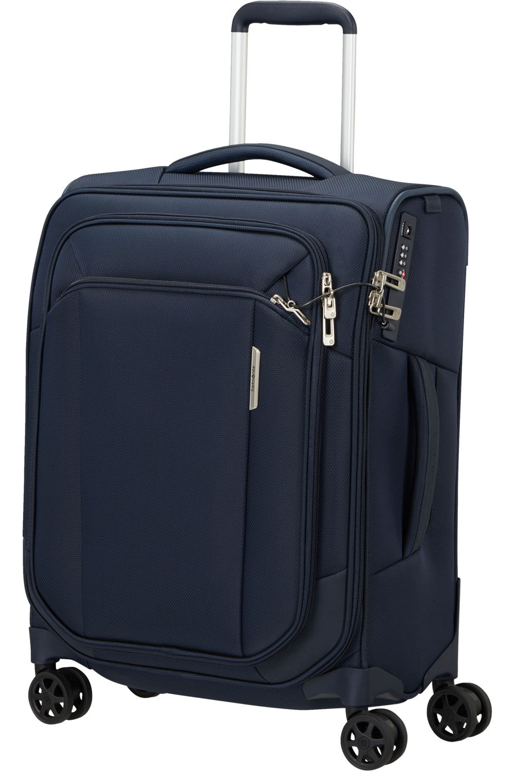 Samsonite Respark Trolley mit 4 Rollen 55cm Strict + GRATIS HOTELGUTSCHEIN Midnight Blue Samsonite Respark Trolley mit 4 Rollen 55cm Strict + GRATIS HOTELGUTSCHEIN Midnight Blue