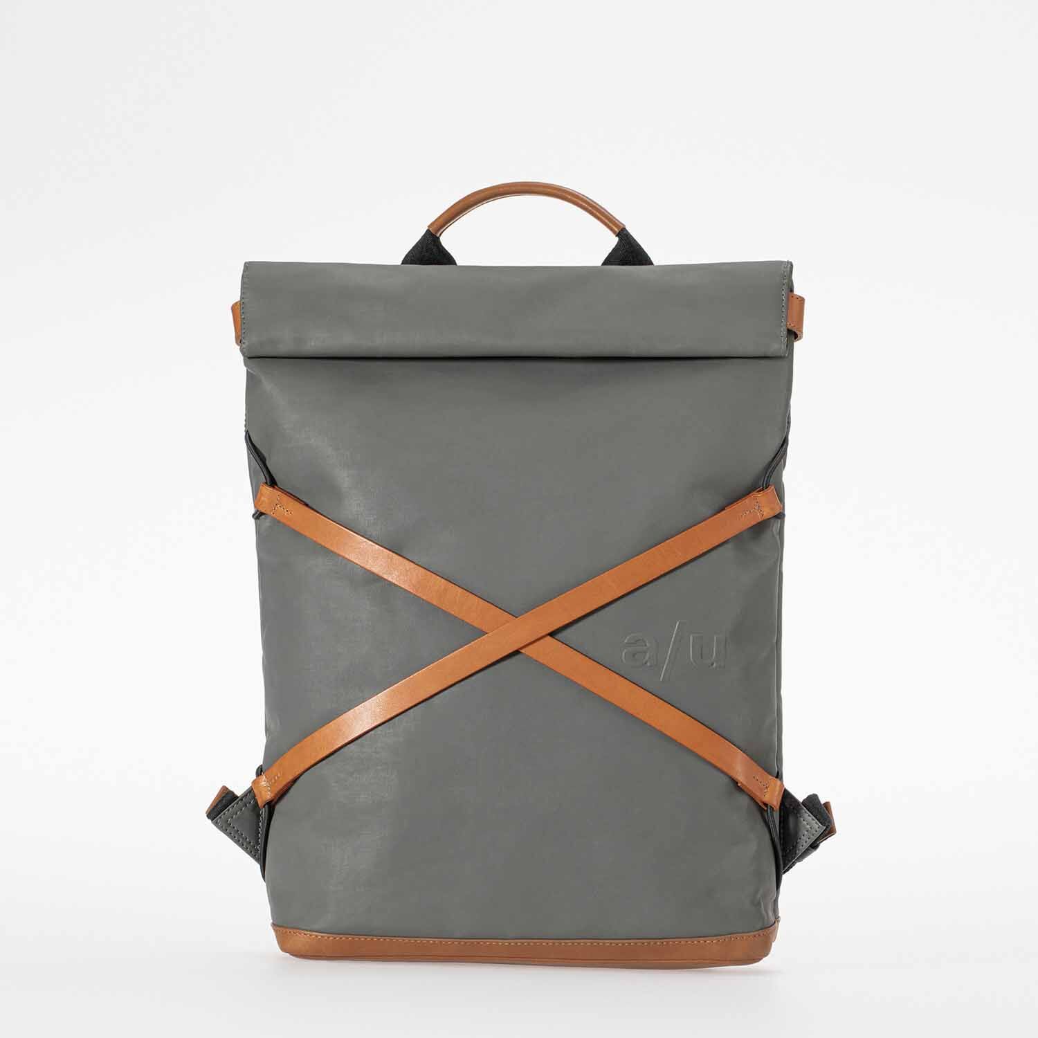 aunts & uncles Japan Yokohama Rolltop Rucksack mit 13" Notebookfach gravity grey aunts & uncles Japan Yokohama Rolltop Rucksack mit 13" Notebookfach gravity grey