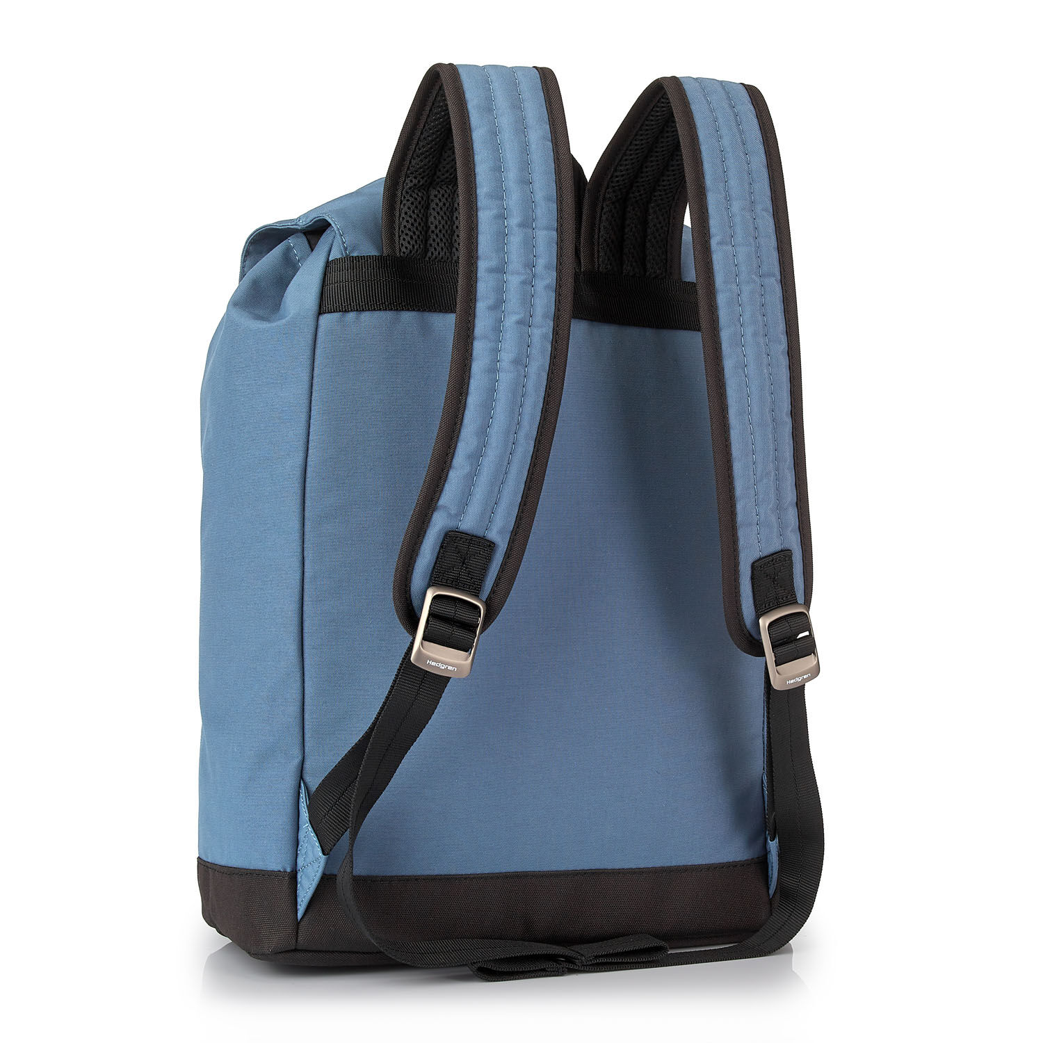 Hedgren Great American Heritage CRUSADE Drawstring Backpack RFID Denim Blue