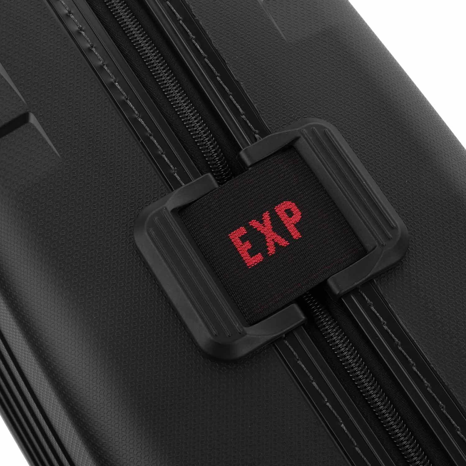 Roncato Ypsilon Handgepäck Carry-On 4-Rollen, erweiterbar Schwarz