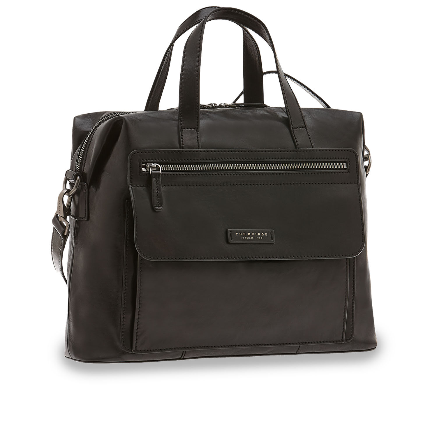 The Bridge Alberto Aktentasche mit zwei Griffen The Bridge Alberto Aktentasche mit zwei Griffen