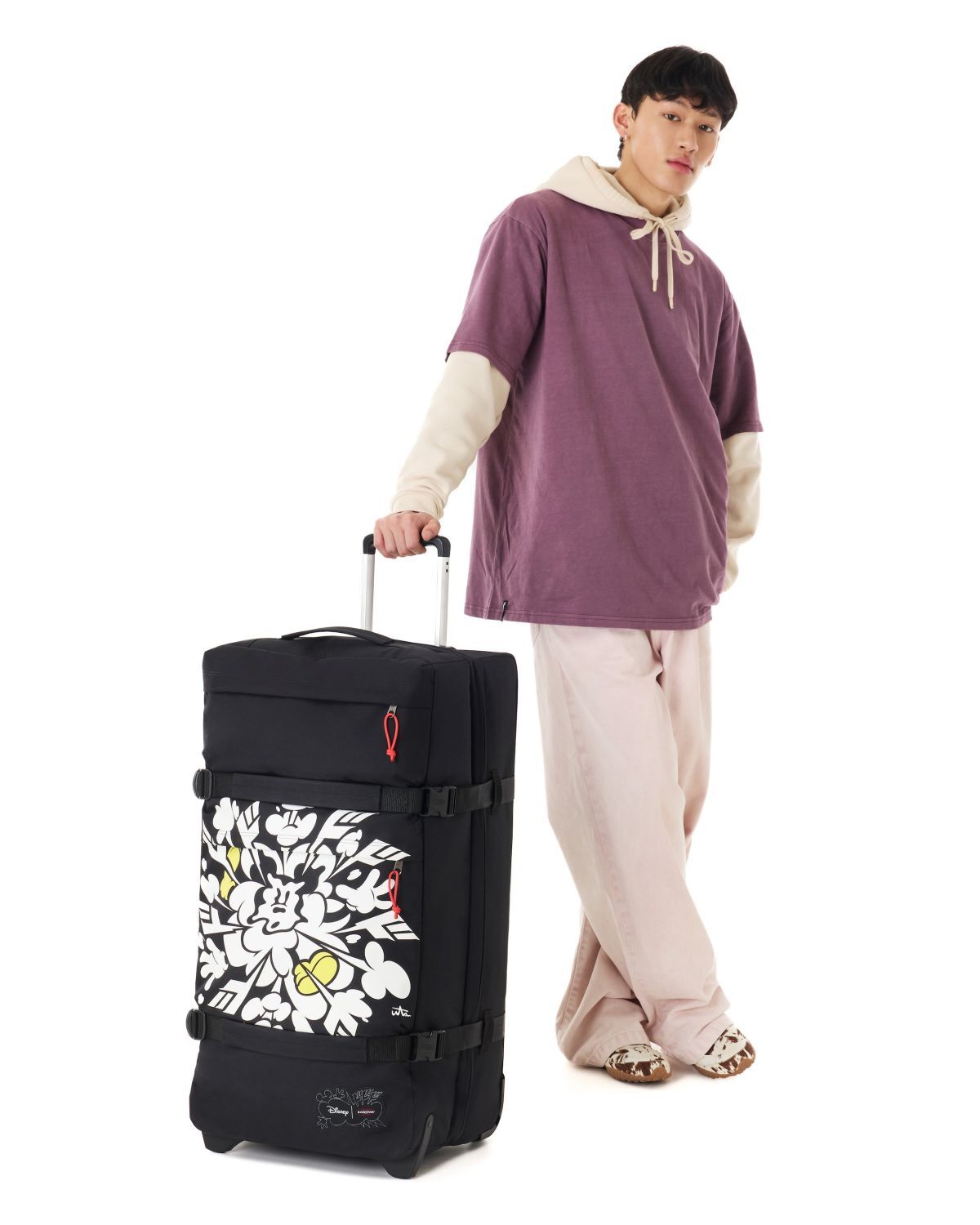 Eastpak Transit'R Plus Reisetrolley L mit 2 Rollen Special Edition, Authentic Original Mickey Placement