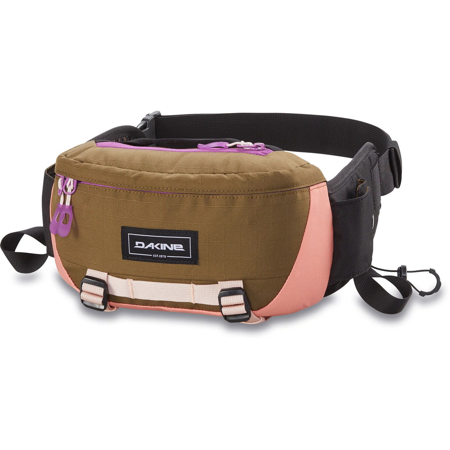 Dakine Hot Laps 2L Bike Hüfttasche Dark Olive/Crabapple