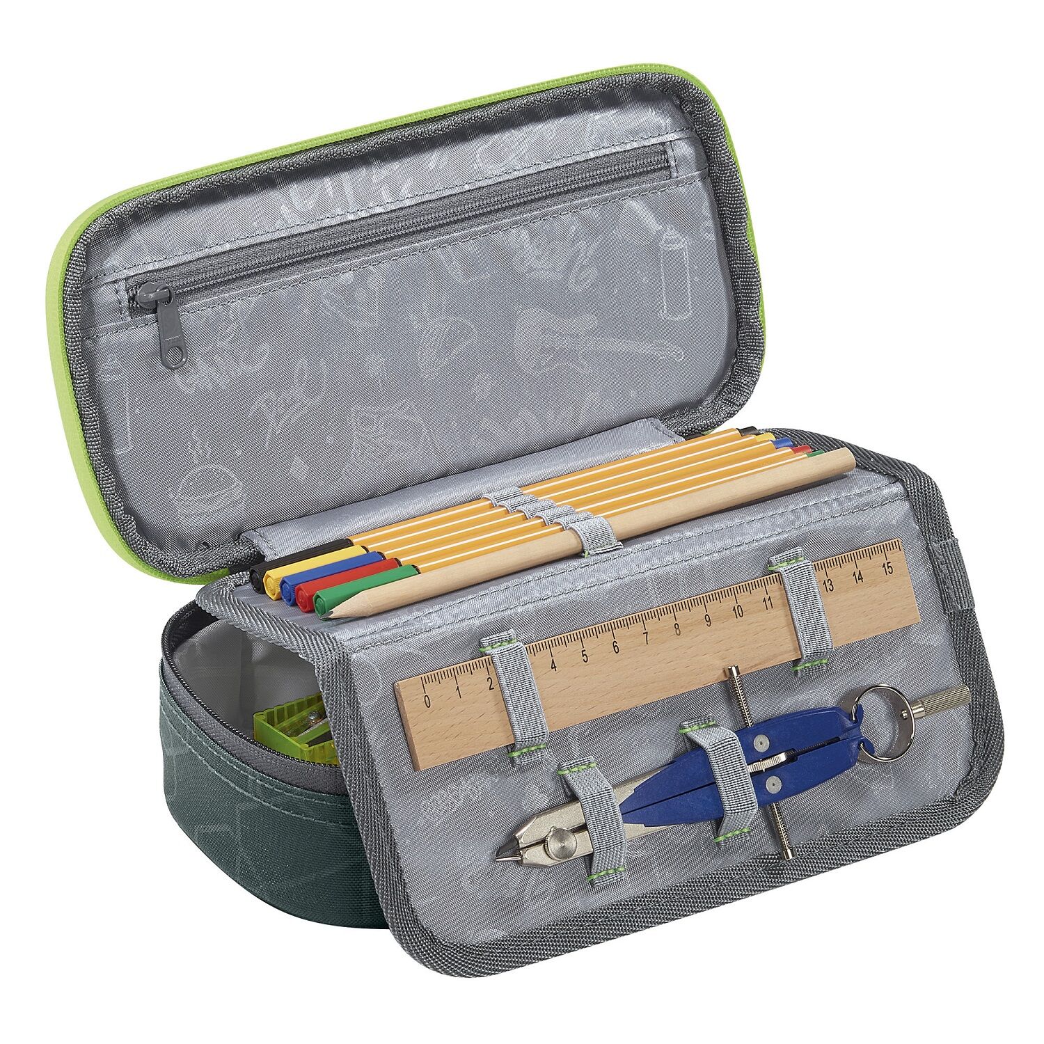 Coocazoo Zubehör Schlampermäppchen -vorherige Modelle Stone Olive Coocazoo Zubehör Schlampermäppchen -vorherige Modelle Stone Olive